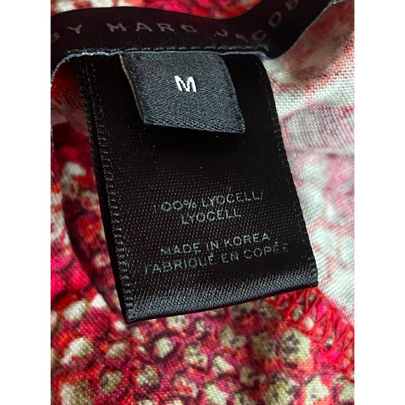 MARC by MARC JACOBS Red Snakeskin Dress sz M - Picture 9 of 15